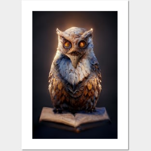 Wise Owl Posters and Art